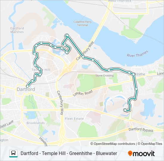FASTRACK A  Line Map