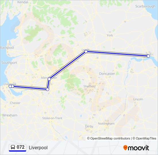 072 Bus Line Map
