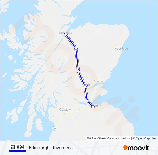 094 Bus Line Map