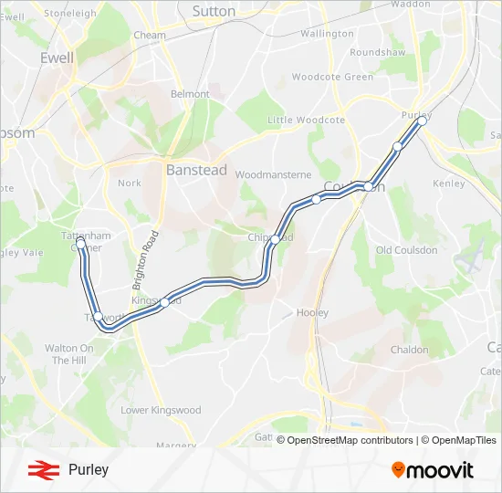 MILDMAY LINE Route: Schedules, Stops & Maps - Purley (Updated)
