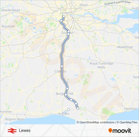 MILDMAY LINE Route: Schedules, Stops & Maps - Lewes (Updated)