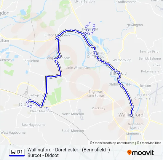 D1  Line Map