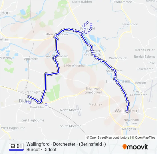 D1  Line Map