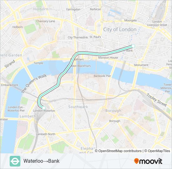 waterloo city Route: Schedules, Stops & Maps - Waterloo - Bank (Updated)