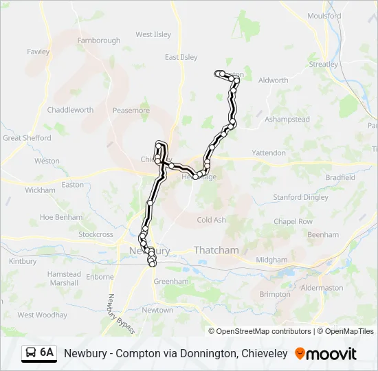 6A Bus Line Map