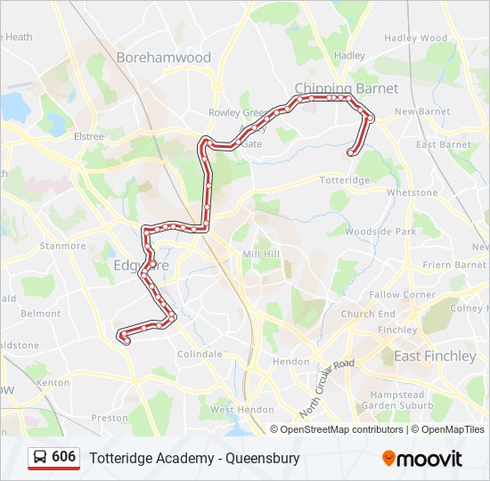 606 Route Schedules, Stops & Maps Queensbury (Updated)