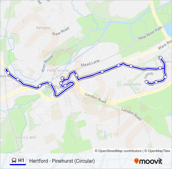 H1  Line Map