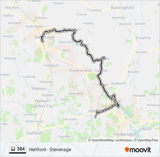 384  Line Map