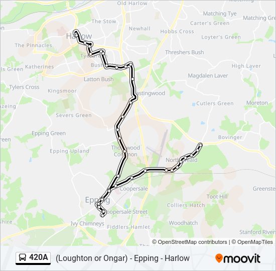 420A  Line Map