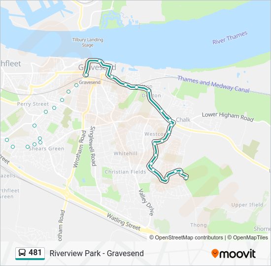 481 Route: Fahrpläne, Haltestellen – EEKJRM