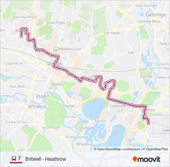 7 bus timetable slough to heathrow