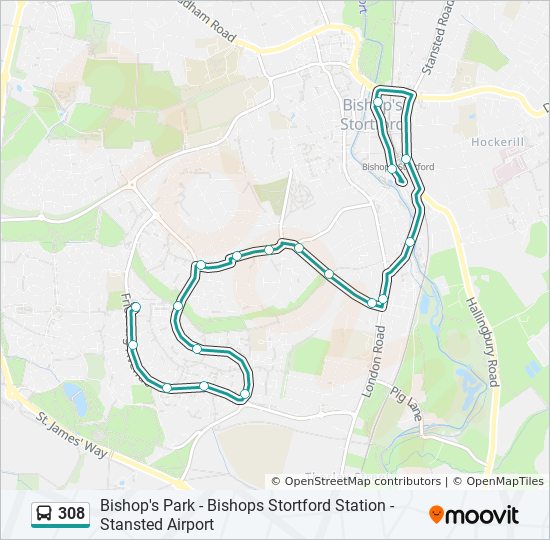 308 Bus Timetable : London Buses route 308 – FYCB