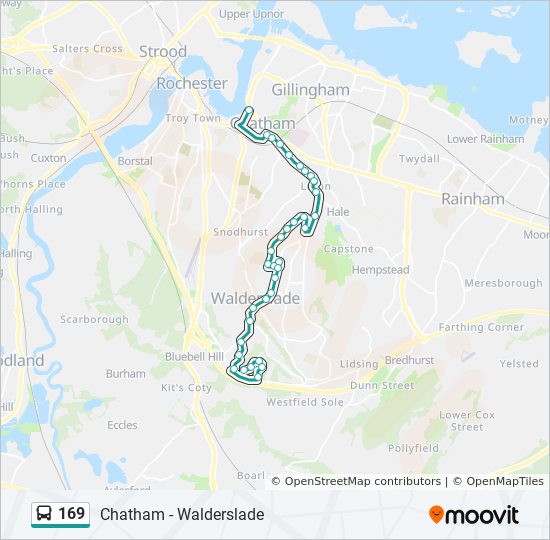 169 Bus Route Map 169 Route: Schedules, Stops & Maps - Chatham (Updated)