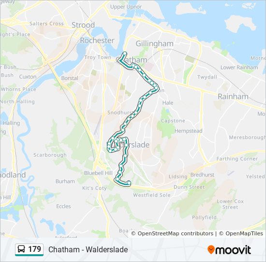 Bus 179 Route Map 179 Route: Schedules, Stops & Maps - Chatham (Updated)