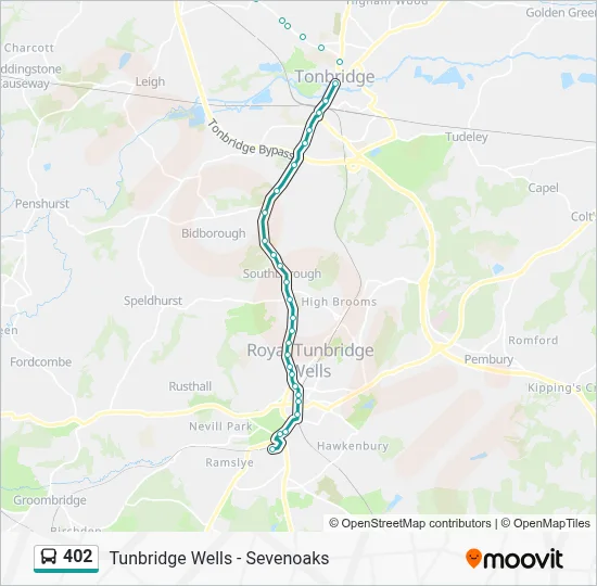 402 Route: Schedules, Stops & Maps - Showfields (Updated)