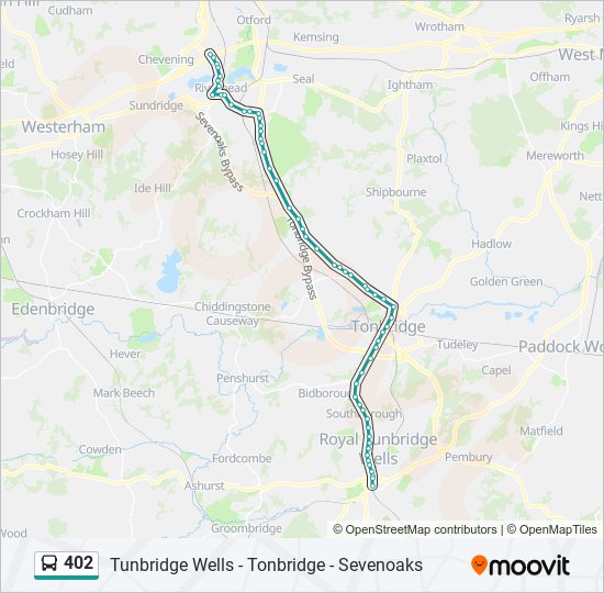 402 Route: Fahrpläne, Haltestellen – NTBA