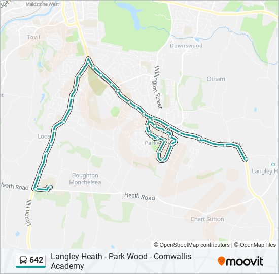 642 Route: Schedules, Stops & Maps - Linton (Updated)