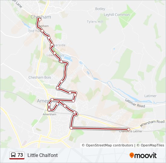 73 Route Schedules, Stops & Maps Little Chalfont (Updated)