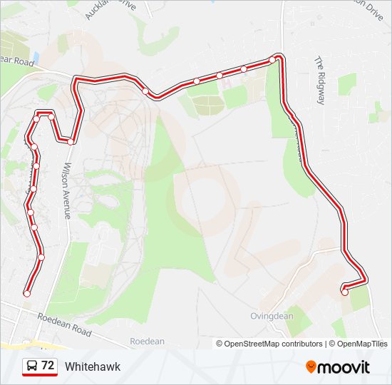 Bus 72 Route Map 72 Route: Schedules, Stops & Maps - Whitehawk (Updated)