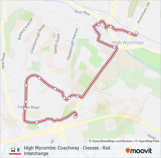 8 Route Schedules, Stops & Maps High (Updated)