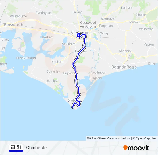 51  Line Map