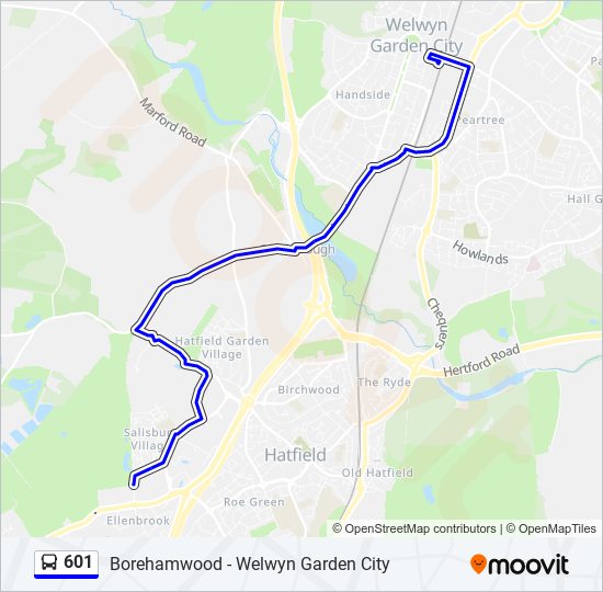 653 Bus Timetable Hatfield To Welwyn Garden City | Fasci Garden