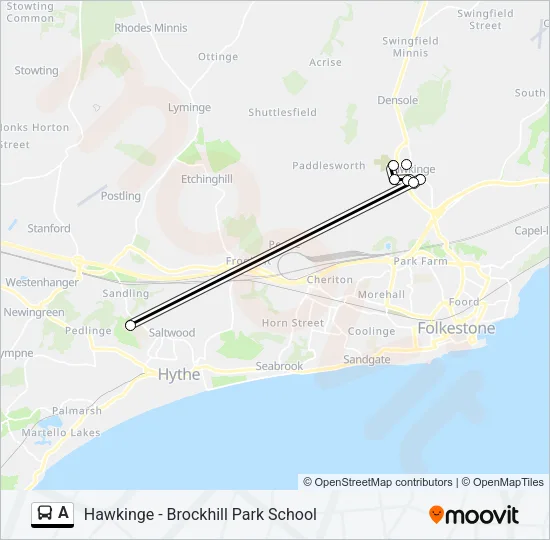 A Bus Line Map