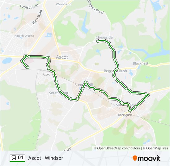 01 Bus Line Map