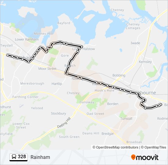 328 Route Schedules Stops Maps Rainham Updated 
