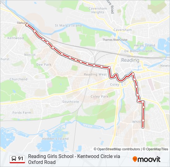 N91 Route: Schedules, Stops : Bus-line N91: Schedule, Stops ...