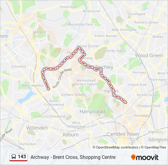 thames travel route 143 bus times