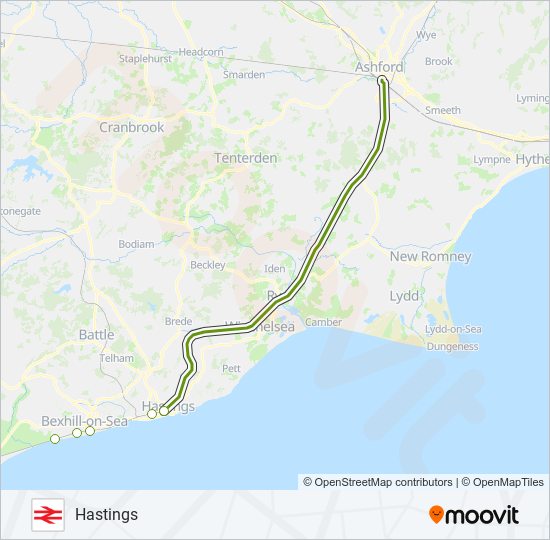 southern Route Schedules Stops Maps Hastings Updated