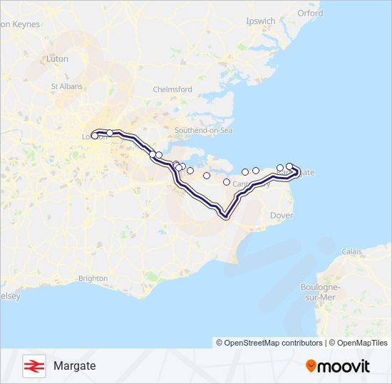 southeastern Route Schedules Stops Maps Margate Updated