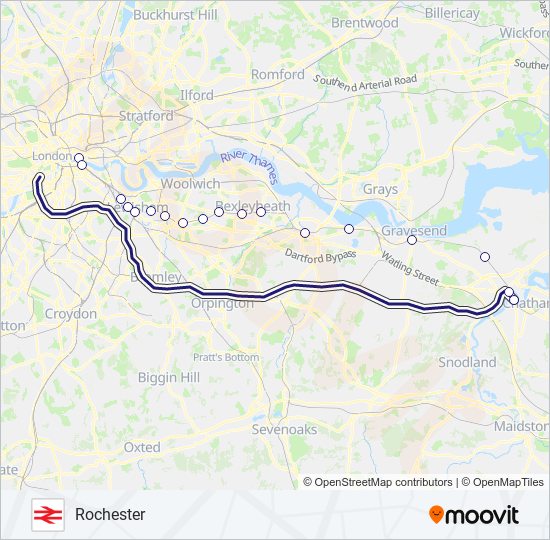 southeastern Route: Schedules, Stops & Maps - Rochester (Updated)