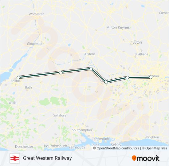 great western railway Route Schedules, Stops & Maps Bristol Parkway