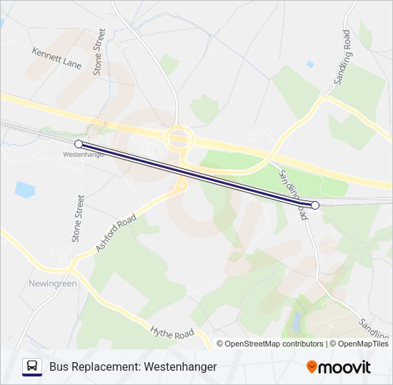 SOUTHEASTERN Bus Line Map