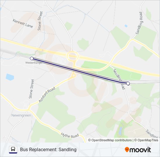 SOUTHEASTERN Bus Line Map