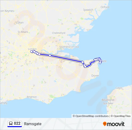 022 Bus Line Map