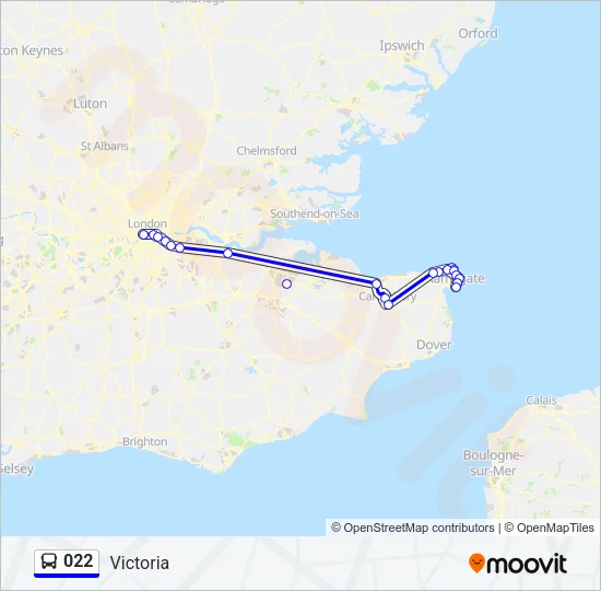 022 Bus Line Map