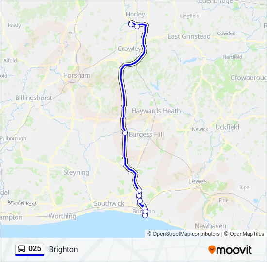 025 Bus Line Map