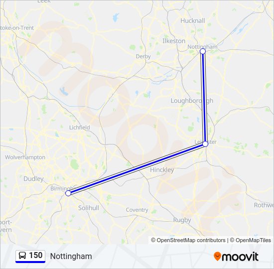 coach to leicester from birmingham