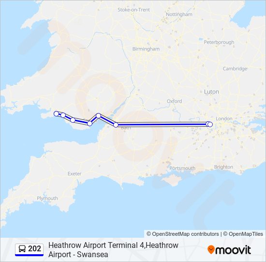 202 Route: Schedules, Stops & Maps - Heathrow Airport Terminal 5 (Updated)