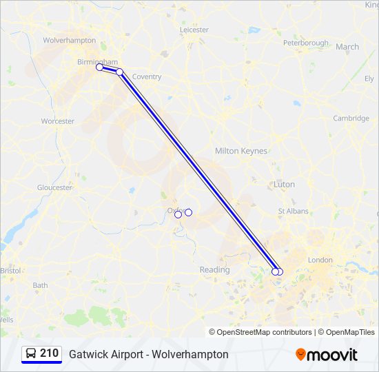 210 Route: Schedules, Stops & Maps - Heathrow Airport Terminal 5 (Updated)