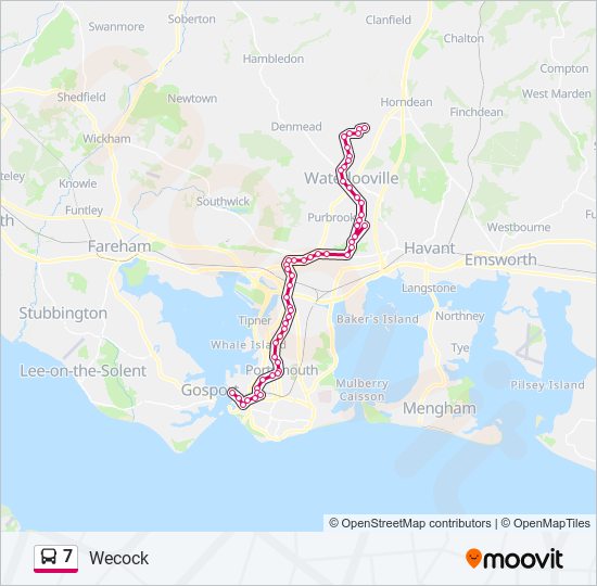 7 Route: Schedules, Stops & Maps - Wecock (Updated)