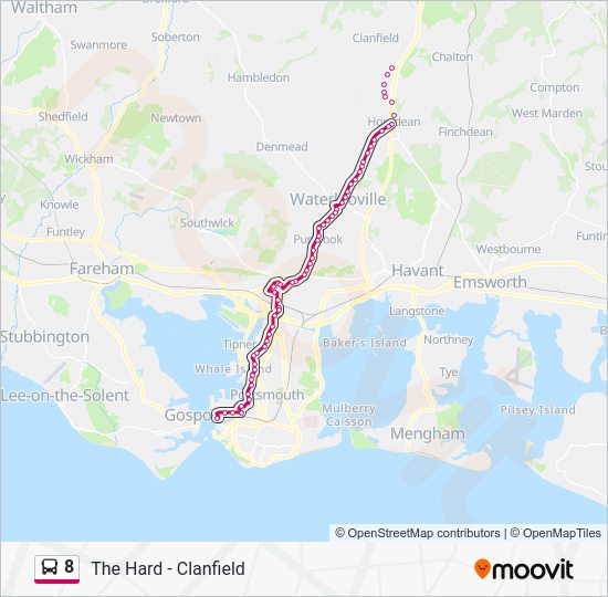 8 Route Schedules, Stops & Maps Portsmouth (Updated)