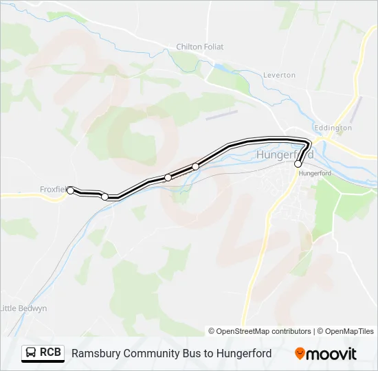 RCB Bus Line Map