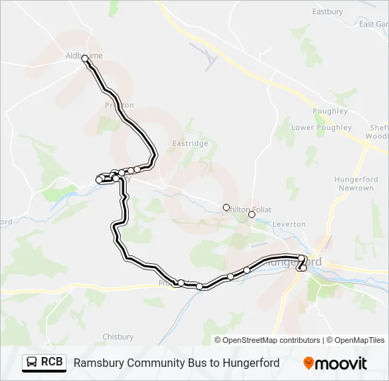 RCB Bus Line Map