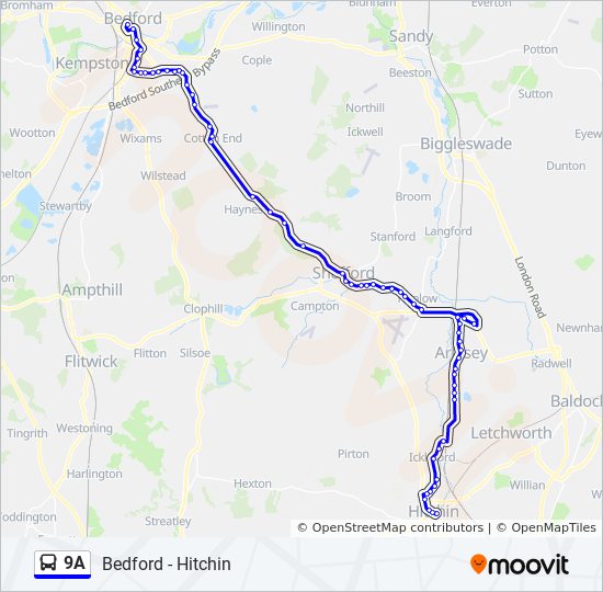 9a Route: Schedules, Stops & Maps - (Updated)