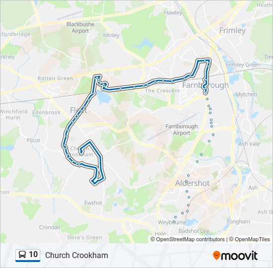 10 Route Schedules, Stops & Maps