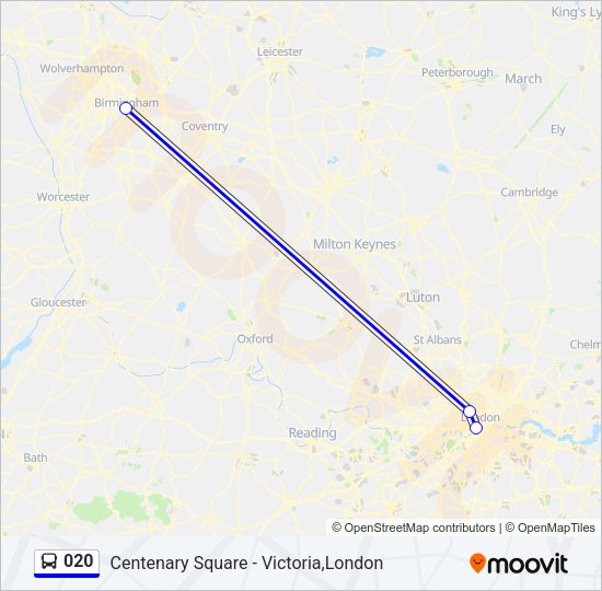 020 Bus Line Map